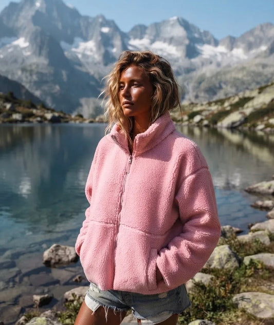 Veste polaire Sherpa courte Baisers Salés