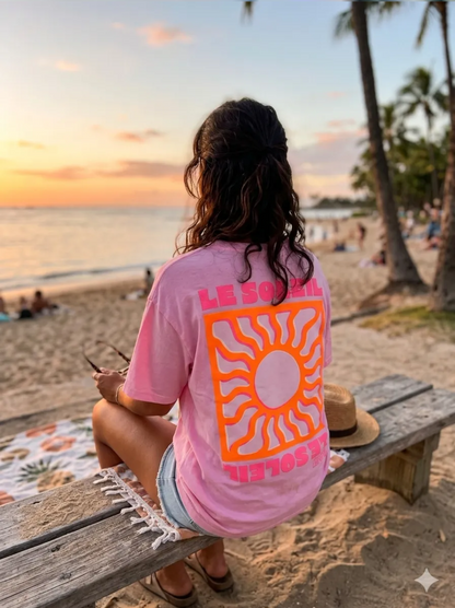 Tee shirt Le Soleil Baisers Salés