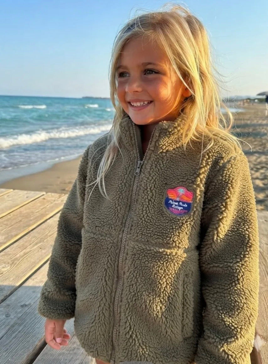 Veste polaire Sherpa enfant Baisers Salés