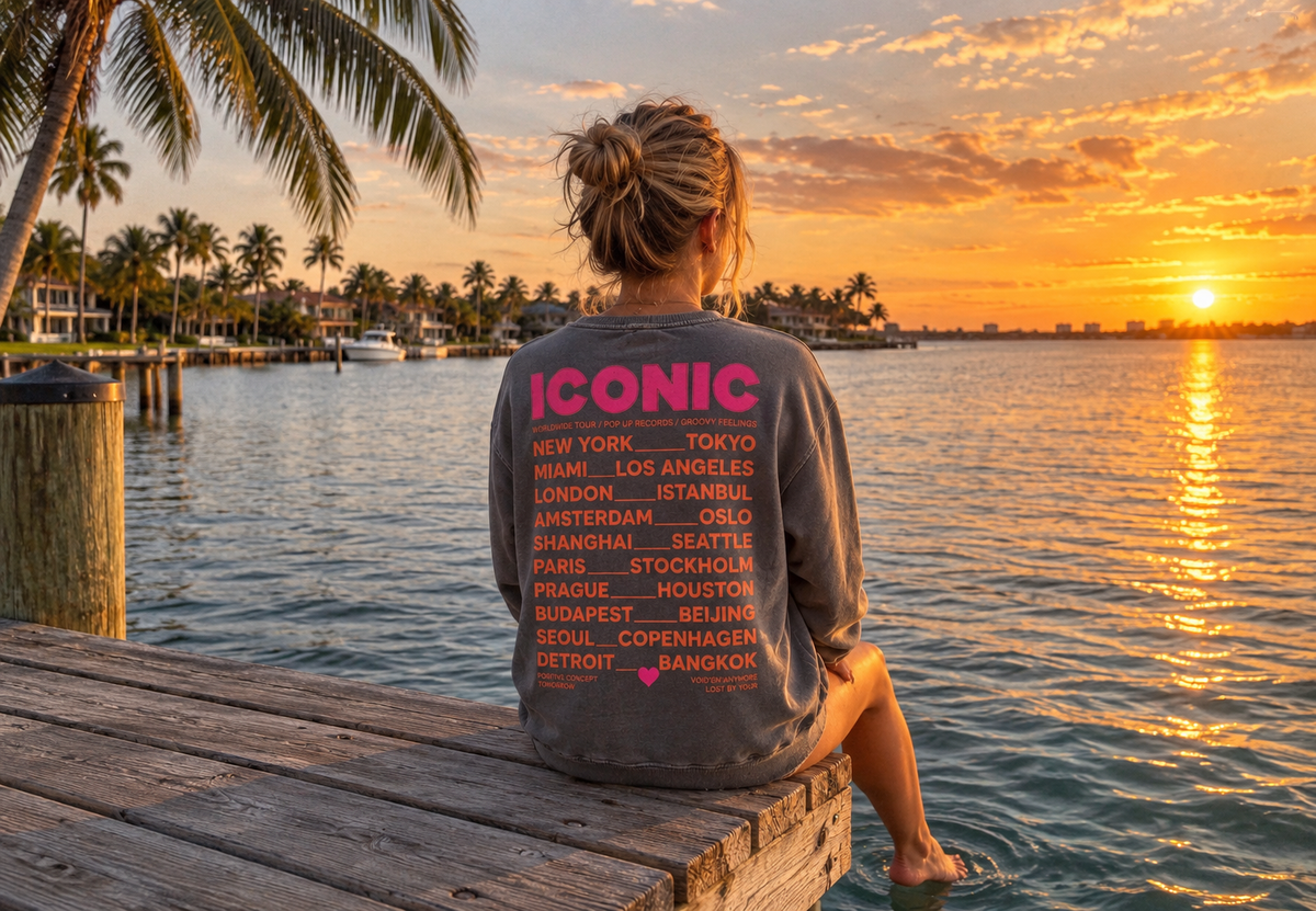 Sweat ICONIC modèle été Baisers Salés