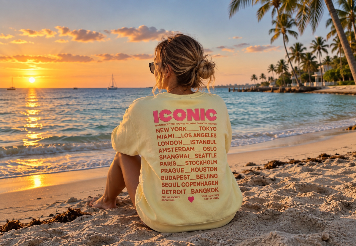 Sweat ICONIC modèle été Baisers Salés