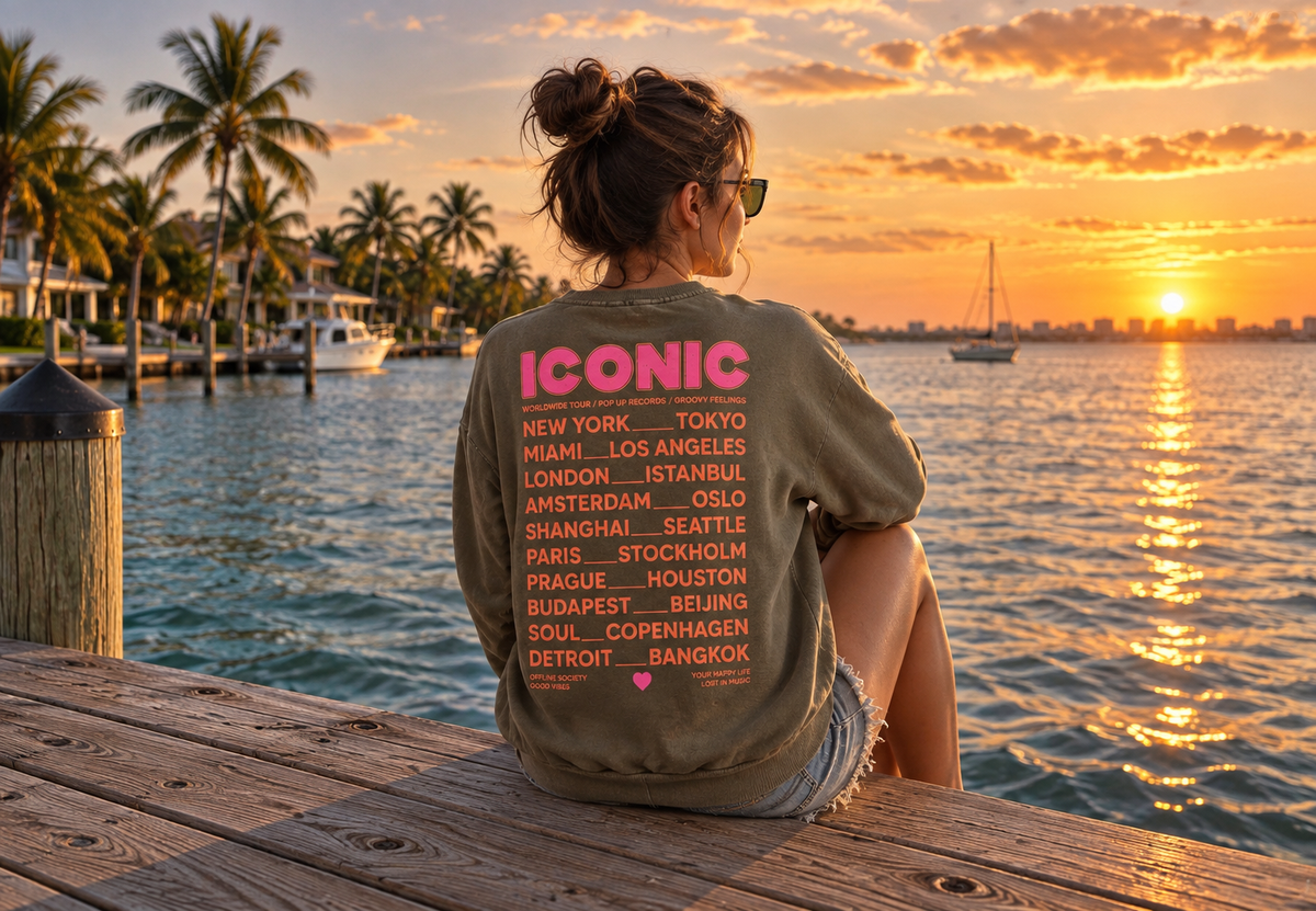 Sweat ICONIC modèle été Baisers Salés
