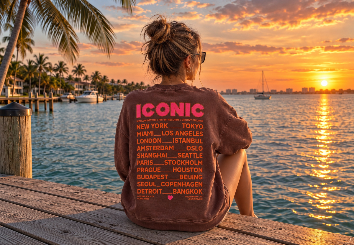 Sweat ICONIC modèle été Baisers Salés