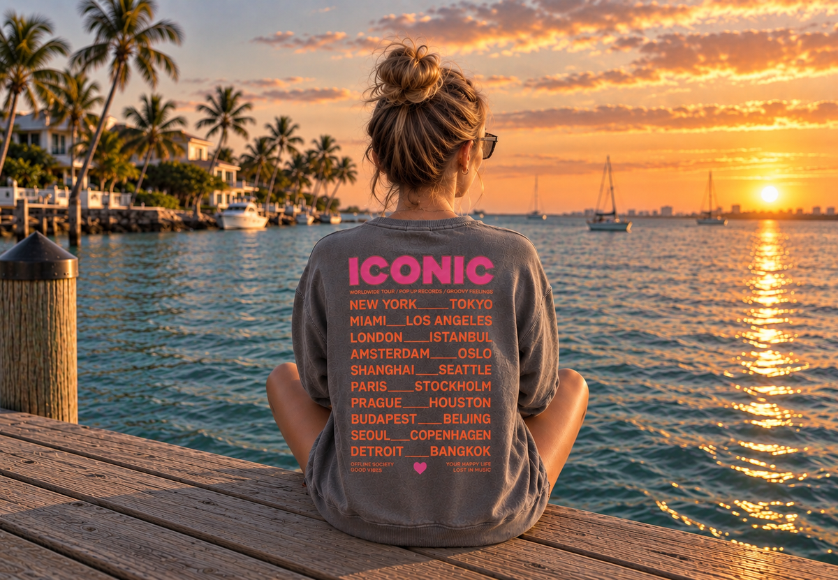 Sweat ICONIC modèle été Baisers Salés