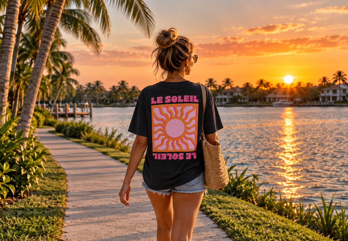 Tee shirt Le Soleil Baisers Salés