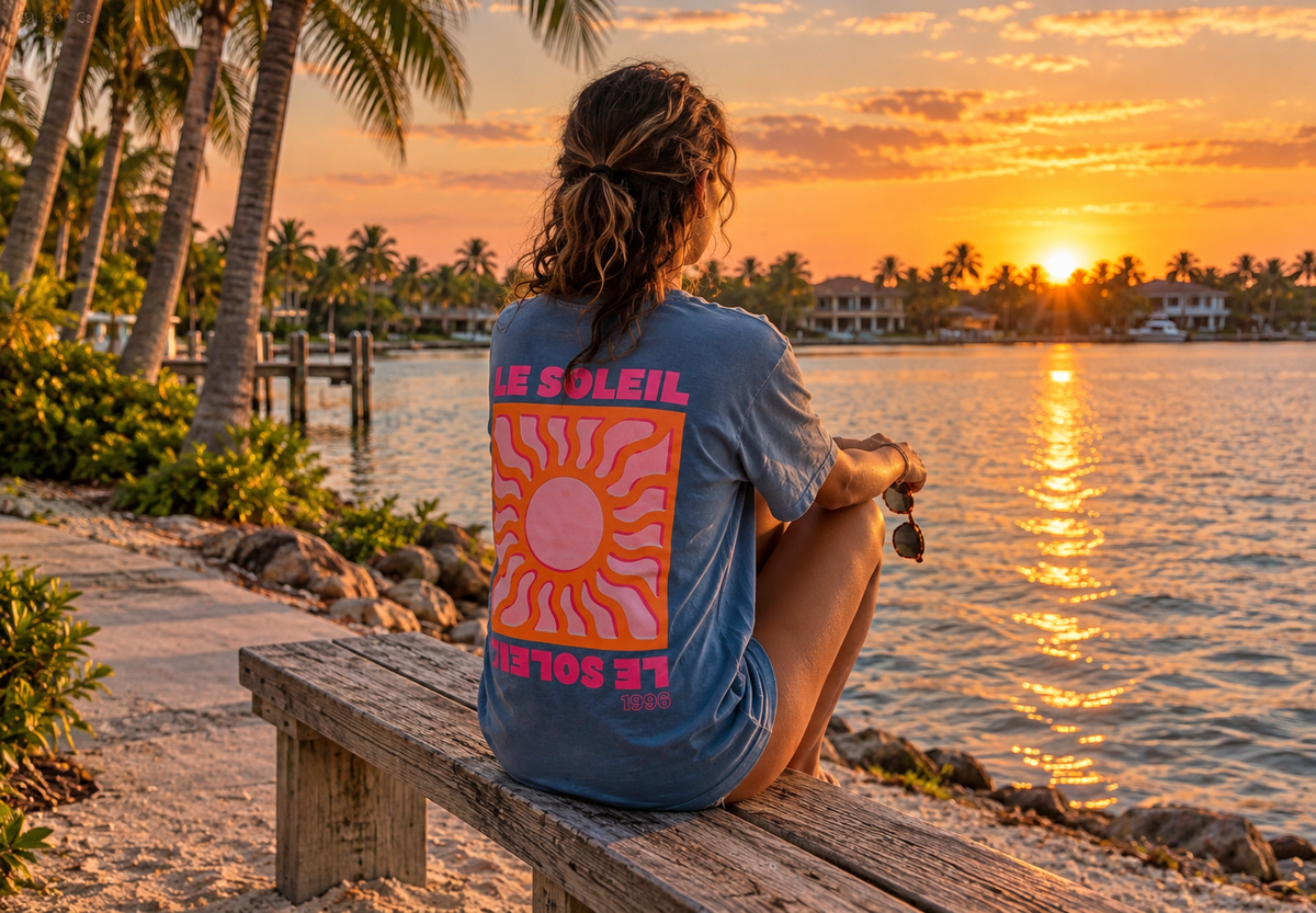 Tee shirt Le Soleil Baisers Salés