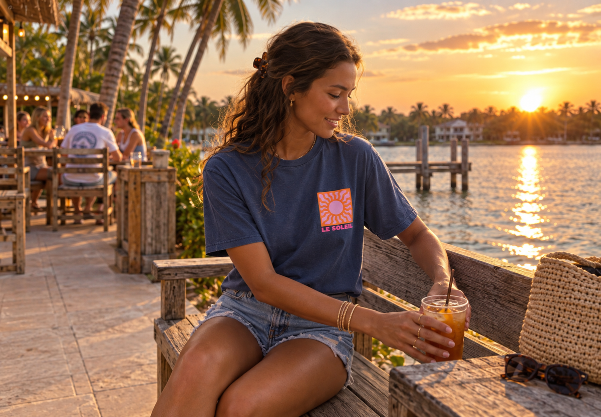 Tee shirt Le Soleil Baisers Salés