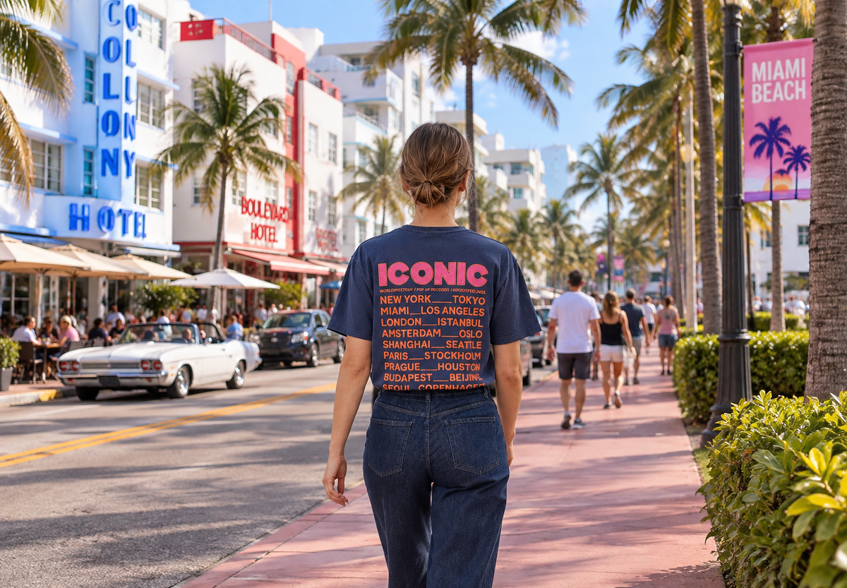 Tee-shirts ICONIC Travel Baisers Salés