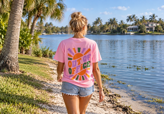 Tee-shirt Out Of Office Baisers Salés