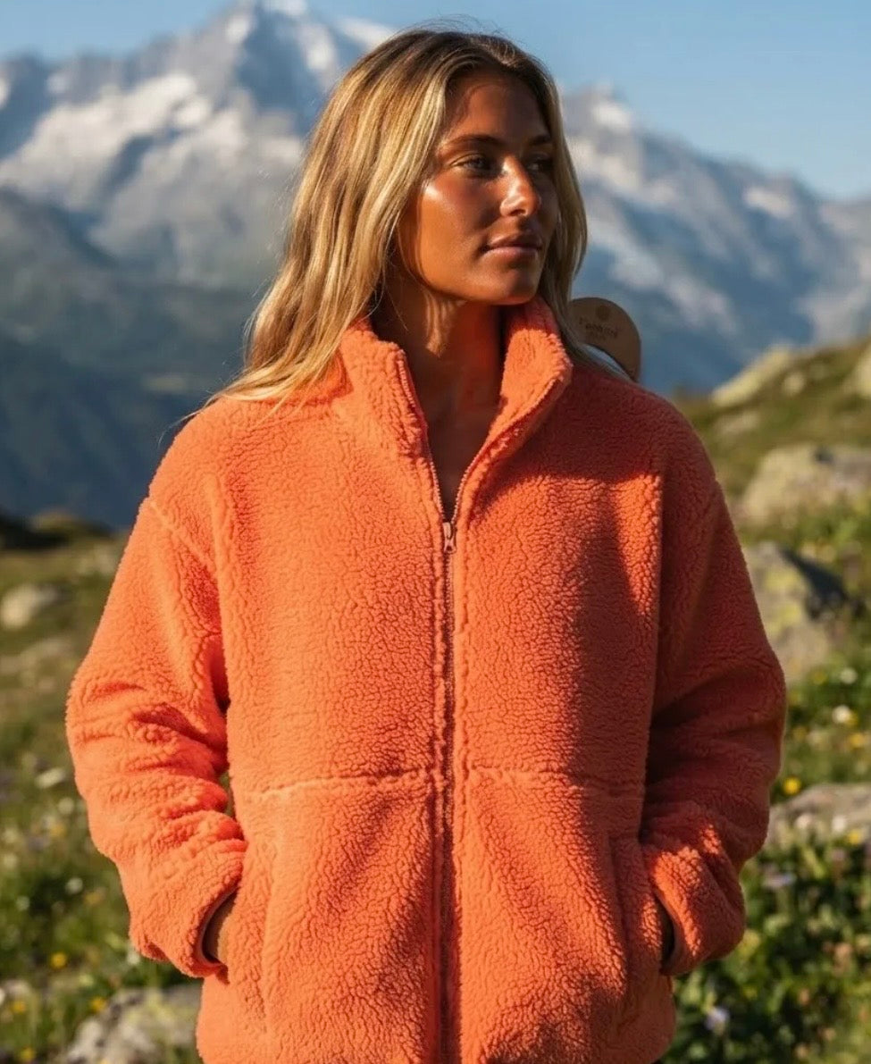 Veste polaire Sherpa courte Baisers Salés