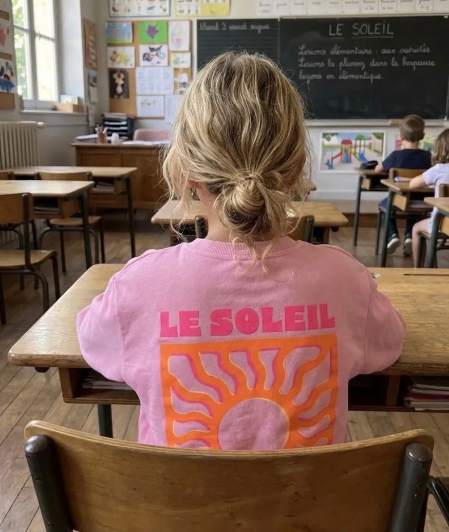 Sweat Le Soleil enfant Baisers Salés