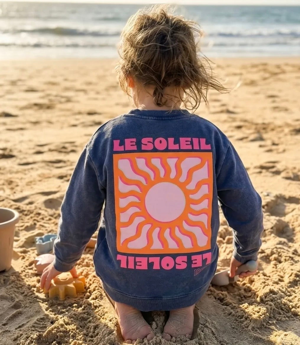 Sweat Le Soleil enfant Baisers Salés