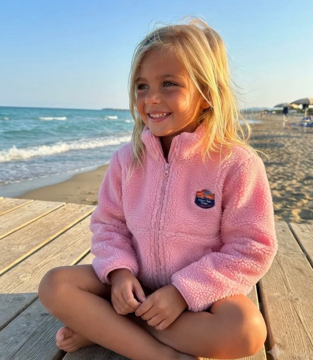 Veste polaire Sherpa enfant Baisers Salés