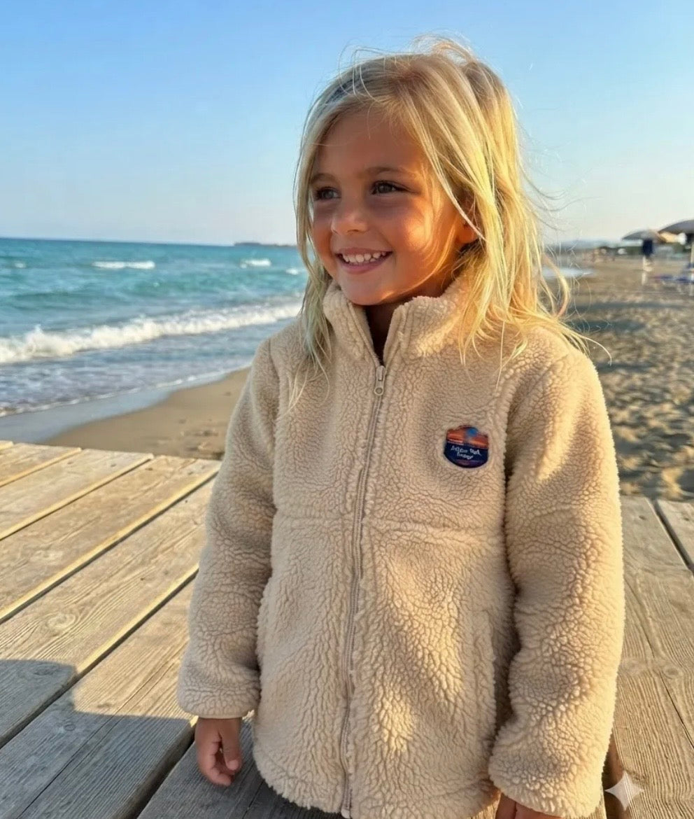 Veste polaire Sherpa enfant Baisers Salés