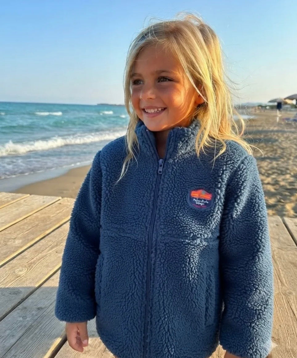 Veste polaire Sherpa enfant Baisers Salés