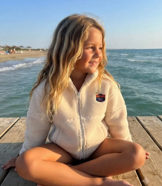 Veste polaire Sherpa enfant Baisers Salés